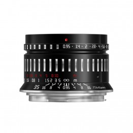티티아티산 35mm F0.95 캐논 RF마운트 APS-C 렌즈 블랙실버 TTArtisan